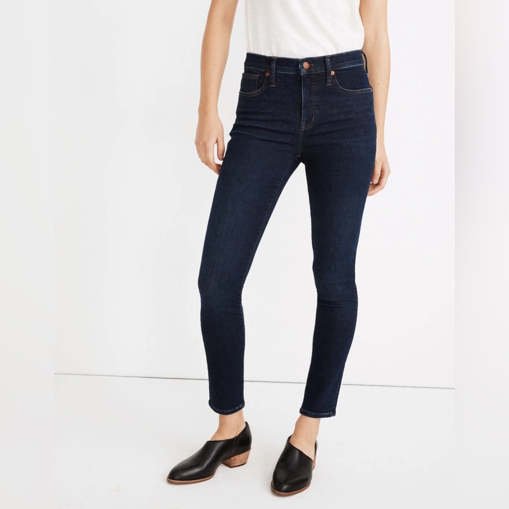Madewell 9" Mid-Rise Skinny Jeans in Orland Wash: TENCEL™ Denim Edition